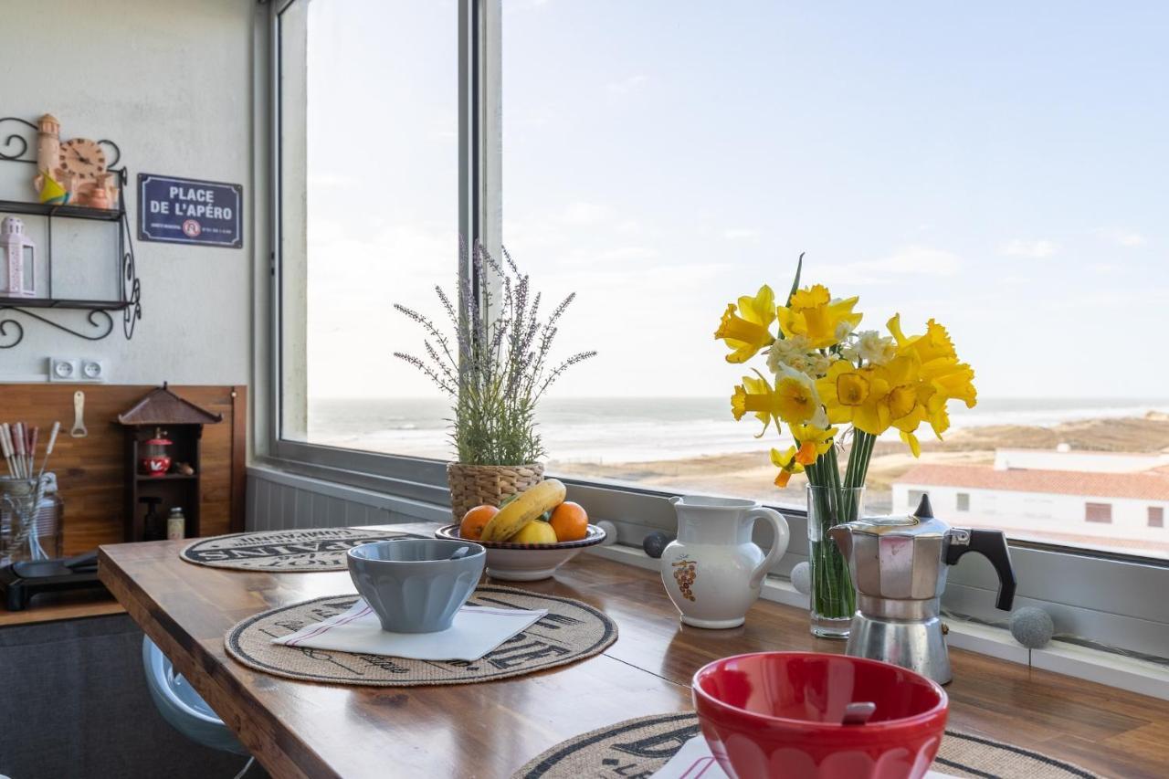 Appartement Vue imprenable sur l'ocean pour 2 adultes à Plage-des-Demoiselles Extérieur photo