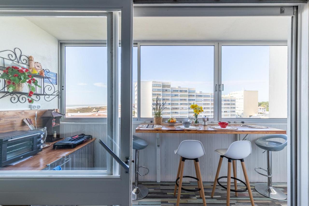 Appartement Vue imprenable sur l'ocean pour 2 adultes à Plage-des-Demoiselles Extérieur photo